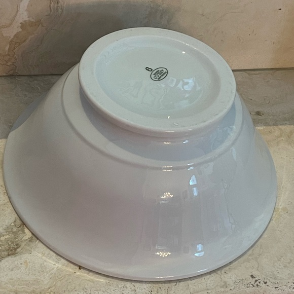 Apilco Bowl Classic Whiteware Porcelain Tulip Bowl Salad Serving WILLIAMS SONOMA - Picture 7 of 11